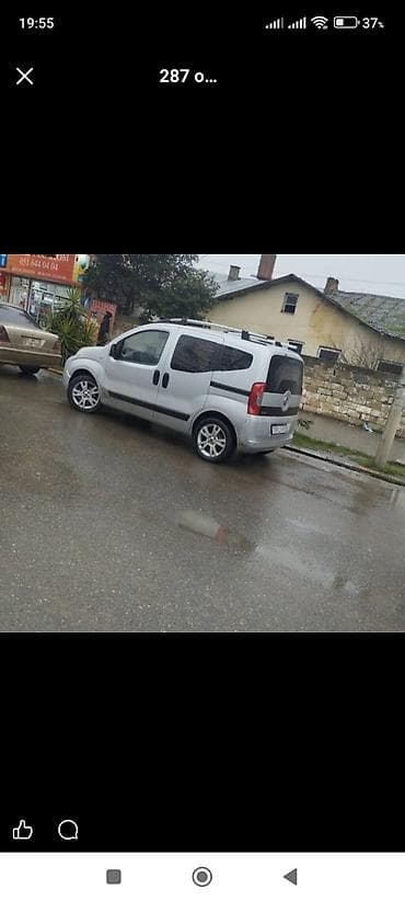 fiat brava 2001: Fiat Qubo – gümüşü rəngdə, kompakt miniven/kombi.barte edərəm ozundən — 9