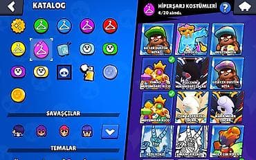 Другое: Brawl Stars hesabı – geniş kosmetik kolleksiya - Emosiyon və — 6