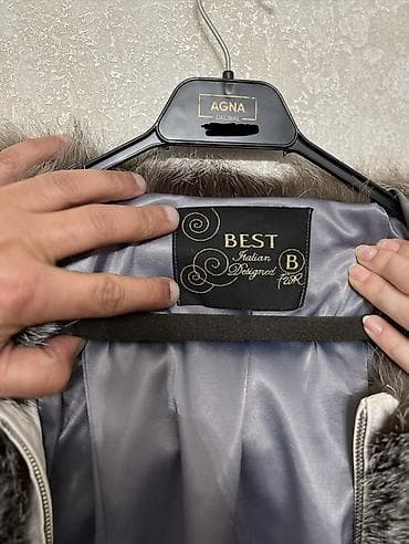 jılet: Xəz jiletka – “BEST Italian Designed fur” etiketli - Material: ön — 4