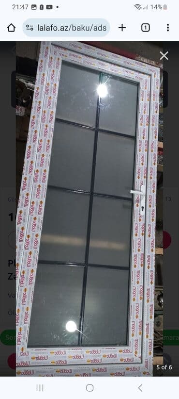 qapi ustu asmalar: Yana si̇yi̇rməli̇ plasti̇k və alümi̇ni̇um qapilar. Ara kəsmələr — 23