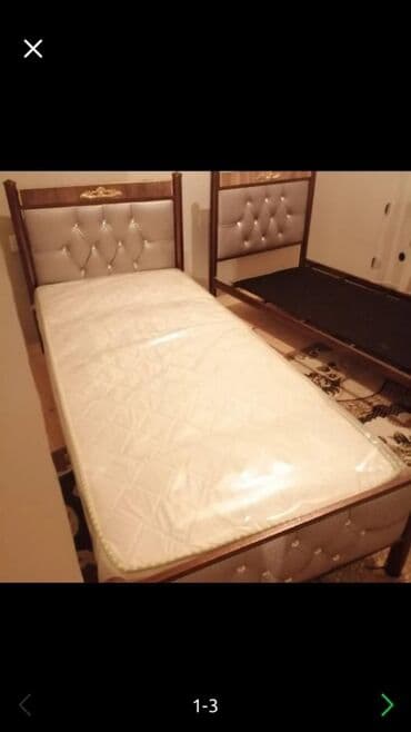 demir kravat: Yeni, Təknəfərlik çarpayı, Bazasız, Matrassız, Siyirməsiz, Azərbaycan — 15