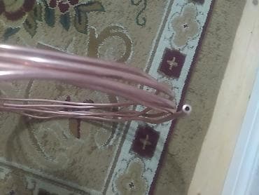 aboy topdan satisi: 6mm lik mis boru. istifadə edilməyib, izoliyasiyasıda var. uzunluğu — 1