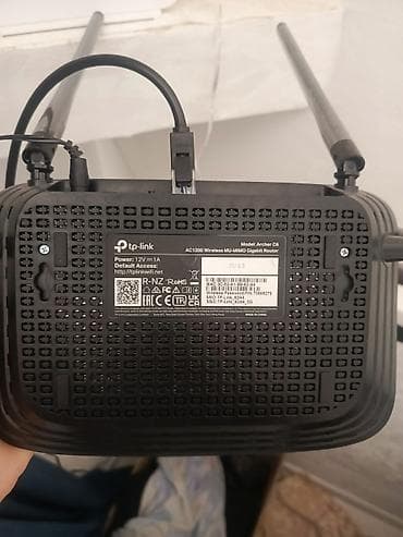 tenda wifi modem: TP-Link Archer C6 – AC1200 Wireless MU-MIMO Gigabit Router - Model — 2