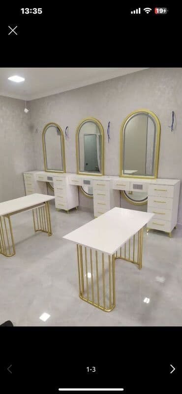 Digər salon, tibbi mebel: Yeni, Makiyaj üçün masa, Güzgülü — 6