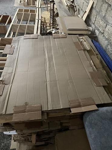 kraft kagiz: Karton qutular – müxtəlif ölçülərdə, çoxlu sayda - Material: qalın — 5