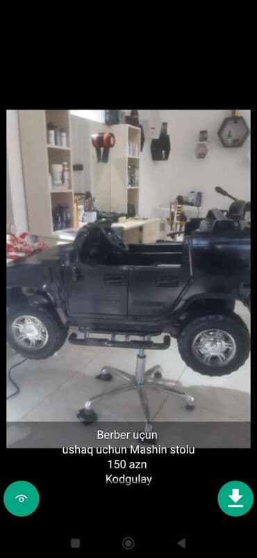 maşın uşaq ucun: Usaq masinlari şekillerde qiymətler məlumatlar qeyd olunub unvan Gence — 14