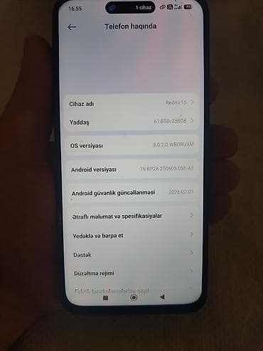 samsung z fold 2: Xiaomi 15, 256 GB, rəng - Qara, 
 İki sim kartlı — 2