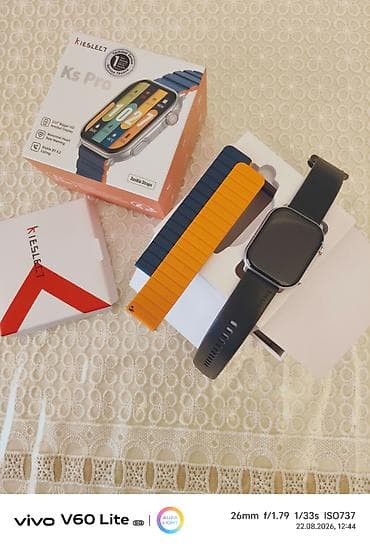 m4 pro: Yeni, Smart saat, Sensor ekran, rəng - Gümüşü — 2