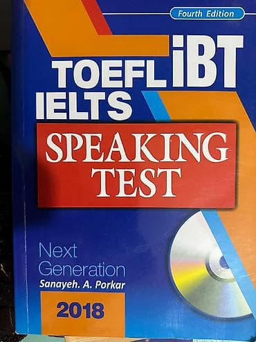 Ielts toefl ibt speaking test 2018 ( 4th edition) bu kitab tələbələrə