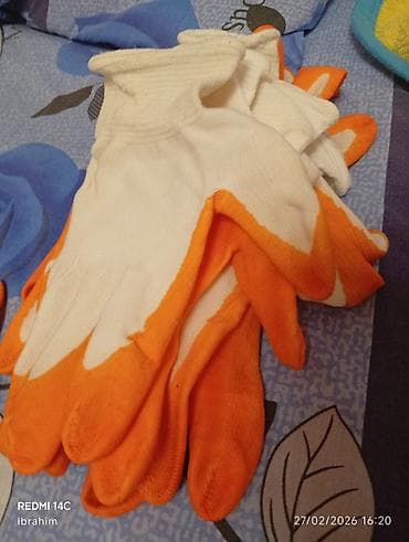 Məhsul: İş/bağ əlcəkləri Təsvir: 80 qəpik - Material: Ağ toxuma