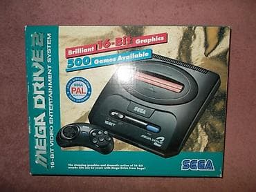 panel cit: SEGA Mega Drive 2 – 16-bit video oyun konsolu Xüsusiyyətlər: - 16-bit — 3