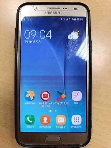 samsung a52: Samsung Galaxy J7, 16 GB, rəng - Qara, Sensor — 4