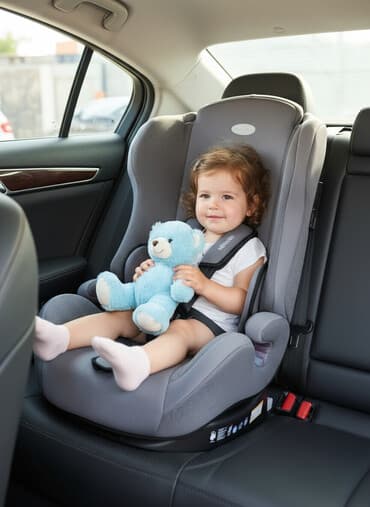 uşaq yelencek: Uşaq avtomobil oturacağı – Smile Kids - Rəng: boz - Yaş/qrup — 1