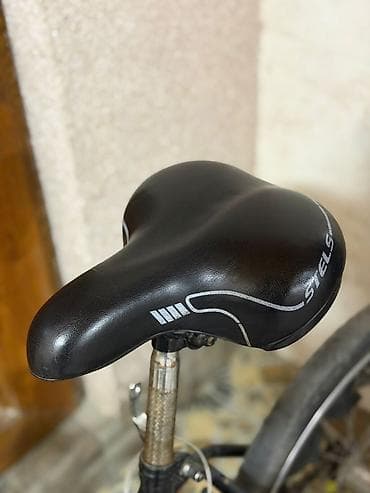 24 desna: Şəhər tipli uşaq/yeniyetmə velosipedi - Rəng: qara - Çərçivə: polad — 6