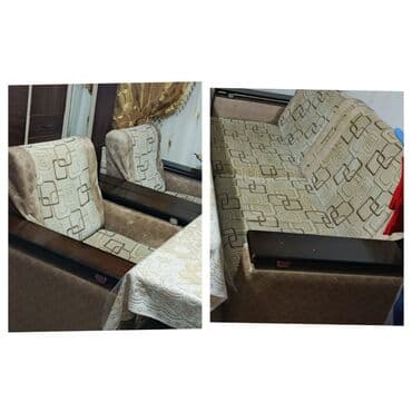 Audi: ENDİRİM OLUNDU: Divan kreslo yaxşı vəziyyətdə 60 manat. Divan açılır — 1