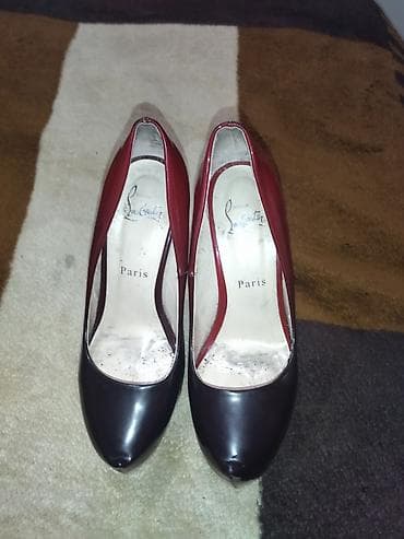 Qadın yüksək daban ayaqqabıları - Model: platformalı stiletto - Rəng