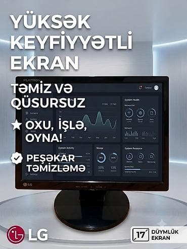 Monitor axtaranlar üçün əla və qaçırılmayacaq fürsət! Ev şəraitində