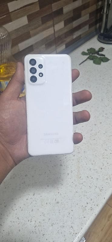 Samsung Galaxy A23 5G, 128 GB, rəng - Ağ, Barmaq izi