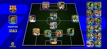 EFootball hesabı – güclü komandalar və geniş heyət - Oyun: eFootball — 1
