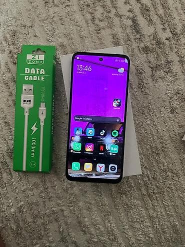 mi max 3: Redmi 12, 128 GB, rəng - Boz, Barmaq izi, Face ID — 1