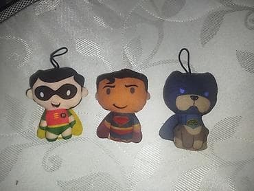 DC mövzusunda yumşaq asqılı oyuncaqlar dəsti - Model/obrazlar: Robin — 1