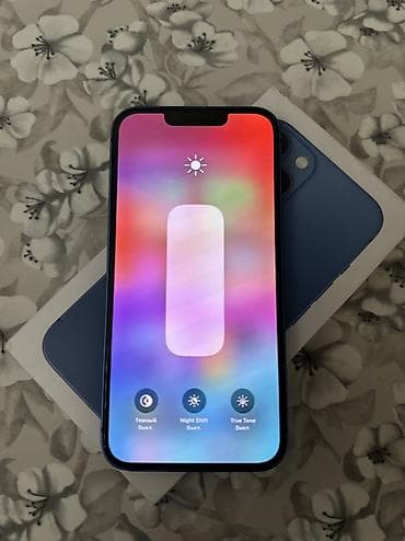 iphone 12 pro max 512 gb: IPhone 13, 128 GB, Göy, Simsiz şarj, Face ID — 6