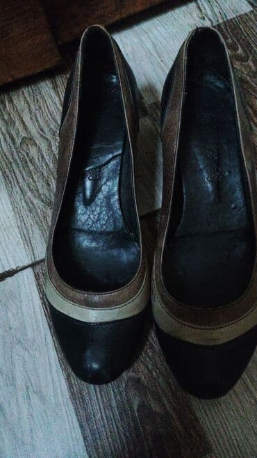 tangetka ayaqqabi modelleri: Tuflilər, Ölçü: 36, rəng - Qara, İşlənmiş — 2