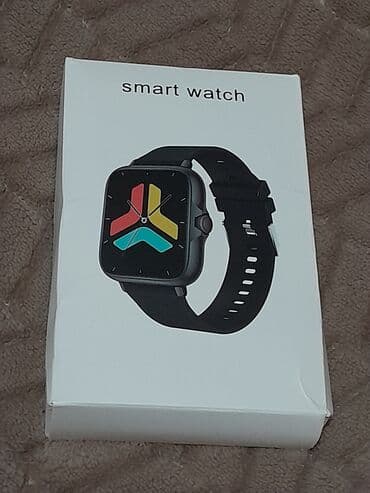 Smart saat, Smart, Sensor ekran, rəng - Qara