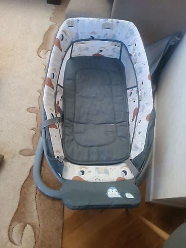 beshik: Oğlan və qız üçün, Dördbucaq, Beşik, Dəstsiz, Matras ilə, Yellənmə mexanizm ilə — 1