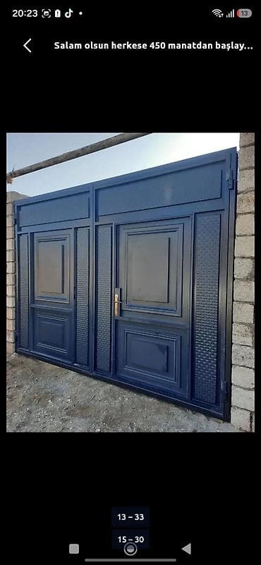 qapı setka: Salam olsun her kese her bir darvaza ve qapı yiglisi tek ünvanda — 2
