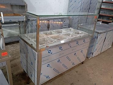 Restoran, kafe avadanlığı: Benmari Nejavikadan 🔹 Ölçüləri və qab sayı: 8 qablı: 150/60/130 sm – — 1