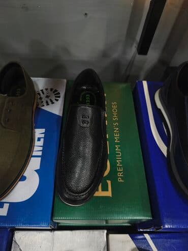 ayaqqabı кожание: Kişi ayaqqabıları – klassik və gündəlik modellər - Material: qara və — 13