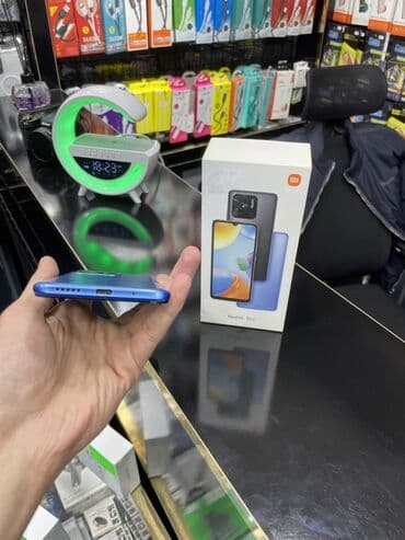 i̇phone 9: Redmi 10C, 64 GB, rəng - Mavi, Barmaq izi — 5