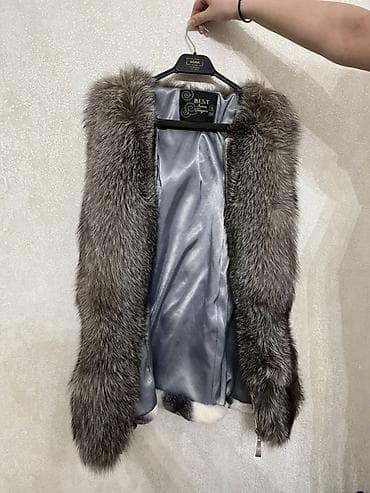 jılet: Xəz jiletka – “BEST Italian Designed fur” etiketli - Material: ön — 1