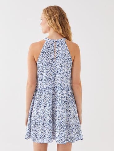 узбекское платье со штанами: Повседневное платье, Мини, Lc Waikiki, S — 4