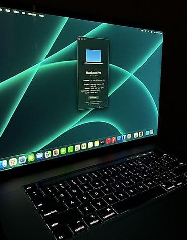 Macbook Pro 16inch 16gb ram 512gb SSD 2019 (Gray) 1) Ekranin arxa — 9