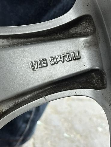 mercedes disklər: İşlənmiş Disk təkər Mercedes-Benz 225 / 55 / R 16, 5 Boltlu — 7