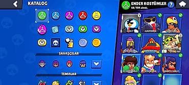 bujuteriya: Brawl Stars hesabı - Kupa yolu: 38.924 - Toplam prestij: 21 - — 2