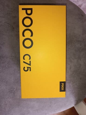 pubg 120 fps veren ucuz telefonlar: Poco C75, 256 GB, rəng - Qara, Barmaq izi — 7