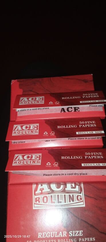 айкос баку цена: Siqaret kağızı 1 paçkada 40 ədəd kağız var. 48 paçka var. Qiymət 1 — 3