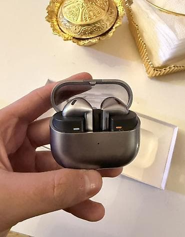 balaca komputer: Samsung Galaxy Buds3 simsiz qulaqlıq Demək olar ki heç işlənməyib, əla — 4