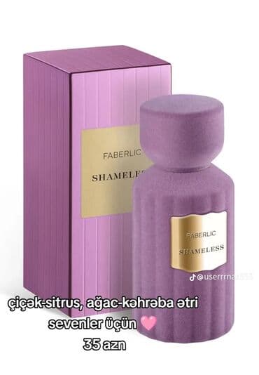 FABERLIC ətirləri – zövqünüzə uyğun fərqli kompozisiyalar: -