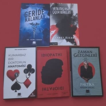 əsər: HER BİRİ 8AZN. | 2 KİTAB 14AZN. Məhsul: Müxtəlif janrlarda kitablar — 1