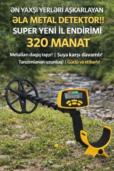 Metal detektor – ekranlı, çoxrejimli - Rəqəmsal LCD ekran: hədəfin
