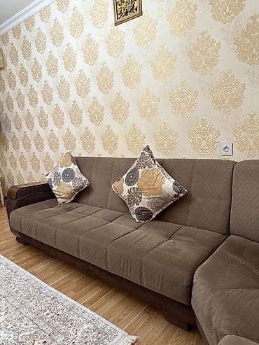 Məhsul: Künc otaq dəsti – L formalı divan - Rəng: Qəhvəyi (iki tonlu) — 4