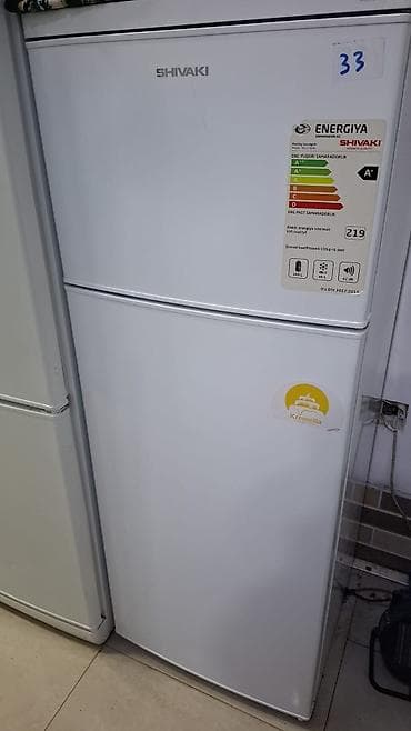 sharp soyuducu qiymetleri: 2 qapılı Shivaki Soyuducu Satılır, rəng - Ağ — 1