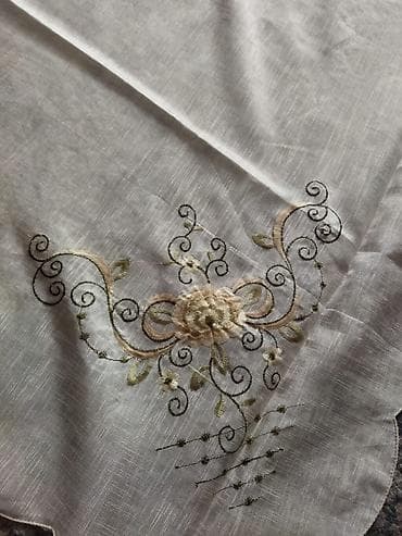 Süfrələr: Yeni rəng - Bej Kətan Süfrə — 2