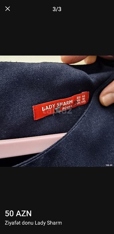 dəbli donlar: Ziyafət donu, Midi, Lady Sharm, 2XL — 3