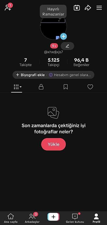 Məhsul: TikTok hesabı Xüsusiyyətlər: - İstifadəçi adı: @xhxdjxjs7 - 5