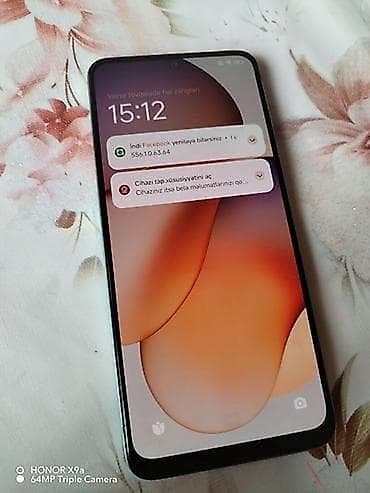 red wing: Redmi A3, 128 GB, rəng - Qara, Barmaq izi, İki sim kartlı, Face ID — 2